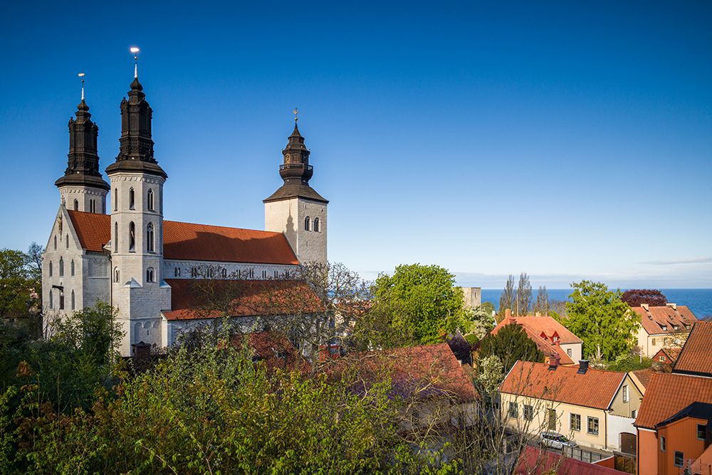 Sweden-Gotland Island-Visby-Visby Cathedral-12th century-exterior
